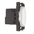 Interrupteur filaire connecté avec Neutre avec option variateur Céliane 150W LED - blanc sans plaque