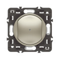 Interrupteur connecté With Netatmo avec Neutre et variateur, titane
