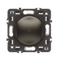 Interrupteur connecté With Netatmo avec Neutre et variateur, finition graphite,