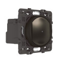 Interrupteur connecté With Netatmo avec Neutre et variateur, finition graphite,