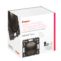 Interrupteur connecté With Netatmo avec Neutre et variateur, finition graphite,