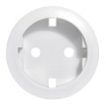Enjoliveur blanc Legrand Céliane pour prise de courant 2P+T standard Germanique