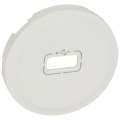 Enjoliveur blanc Legrand Céliane pour prise USB