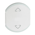 Enjoliveur double blanc Legrand Céliane MyHome Up pour volets roulants