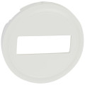 Enjoliveur blanc Legrand Céliane pour prise optique