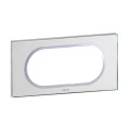 Plaque Legrand Céliane - exclusives - 4/5 modules - verre miroir