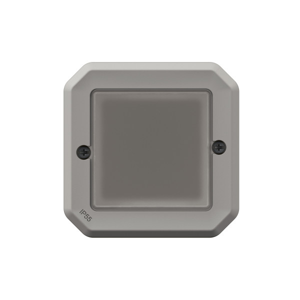 Adaptateur plexo avec membrane souple pour mosaic - composable gris