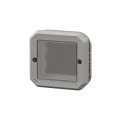 Adaptateur plexo avec membrane souple pour mosaic - composable gris