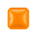 Diffuseur pour voyant de balisage plexo - orange