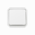 Interrupteur ou va-et-vient témoin 10ax 250v plexo composable blanc