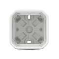 Boîtier saillie étanche blanc Legrand Plexo 1 poste avec 2 embouts à membrane et 1 entrée