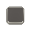 Poussoir no-nf lumineux plexo composable anthracite