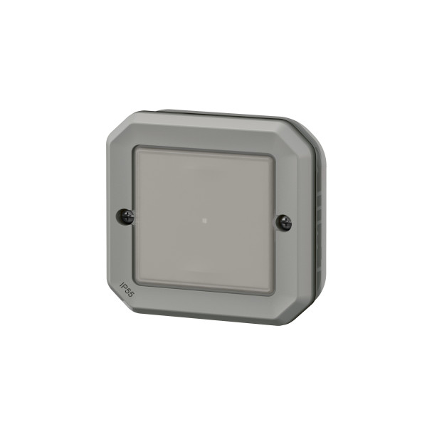 Interrupteur connecté Plexo With Netatmo étanche IP55 avec option variation - 150W LED - Gris
