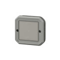 Interrupteur connecté Plexo With Netatmo étanche IP55 avec option variation - 150W LED - Gris