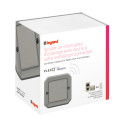 Interrupteur connecté Plexo With Netatmo étanche IP55 avec option variation - 150W LED - Gris