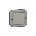 Interrupteur connecté Plexo With Netatmo étanche IP55 avec option variation - 150W LED - Gris
