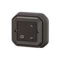 Commande Self-e Plexo étanche IP55 pour volets roulants, anthracite Netatmo
