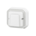 Sortie de câble étanche avec serre câbles Ø5mm à 13mm  LegrandPlexo 16A 250V IP55 livrée complète fixation en encastré - blanc