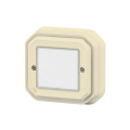 Commande Self-e étanche Plexo IP55 pour éclairage et prise With Netatmo - sable