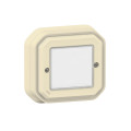 Commande Self-e étanche Plexo IP55 pour éclairage et prise With Netatmo - sable