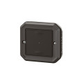 Interrupteur connecté Plexo étanche IP55, option variation, anthracite, With Netatmo