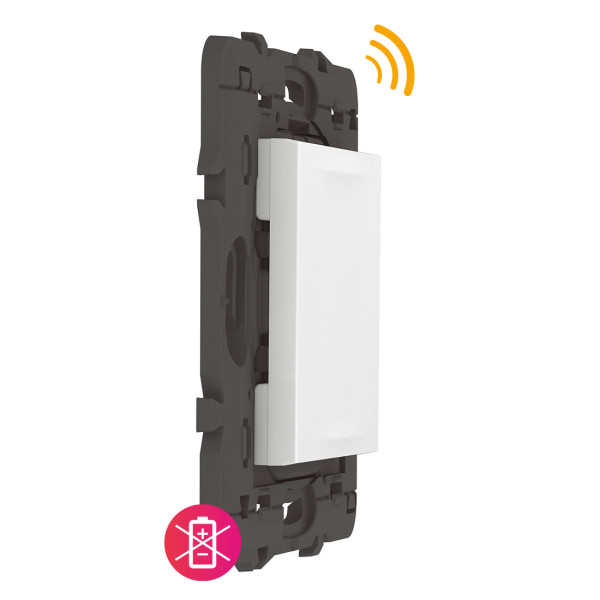 Commande simple sans fil et pile Mosaic pour éclairage et prises - Blanc Netatmo