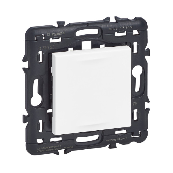 Commande simple sans fil et pile Mosaic pour éclairage et prises - Blanc Netatmo