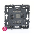 Commande double sans fil et pile Mosaic With Netatmo pour éclairage et prises - Blanc
