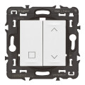 Commande sans fil sans pile pour volet roulant Mosaic With Netatmo - Blanc