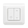 Commande sans fil sans pile pour volet roulant Mosaic With Netatmo - Blanc