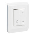 Commande sans fil sans pile pour volet roulant Mosaic With Netatmo - Blanc