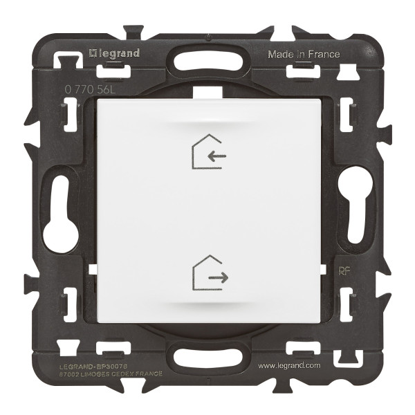 Commande Départ/Arrivée Mosaic sans fil ni pile With Netatmo - Blanc