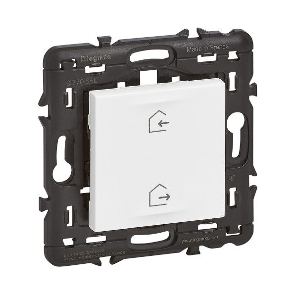 Commande Départ/Arrivée Mosaic sans fil ni pile With Netatmo - Blanc