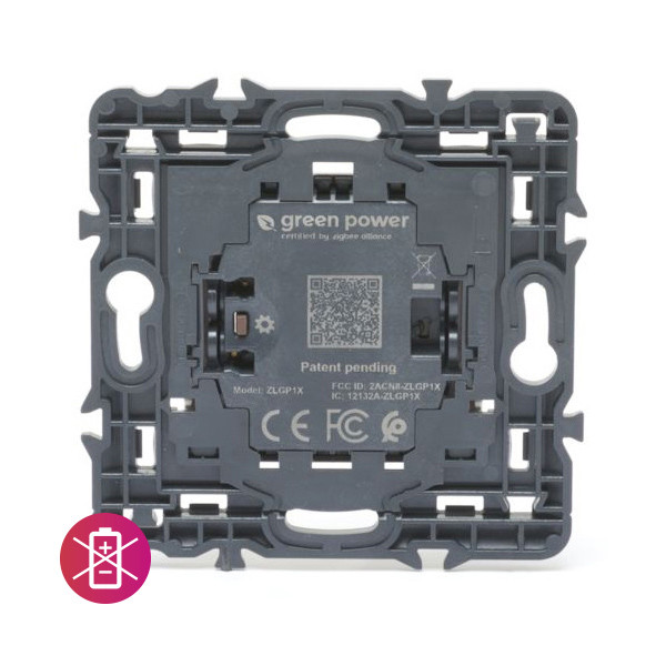 Commande sans fil/pile Lever/Coucher Mosaic With Netatmo - blanc, extra-plate et autonome