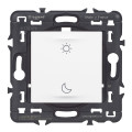 Commande sans fil/pile Lever/Coucher Mosaic With Netatmo - blanc, extra-plate et autonome