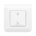 Commande sans fil/pile Lever/Coucher Mosaic With Netatmo - blanc, extra-plate et autonome