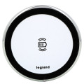 Legrand - chargeur sans fil 15w rond diamètre 80 mm blanc
