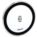 Legrand - chargeur sans fil 15w rond diamètre 80 mm blanc