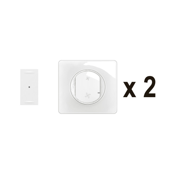 Prêt-à-Poser Céliane With Netatmo : Commande VMC Connectable - Blanc