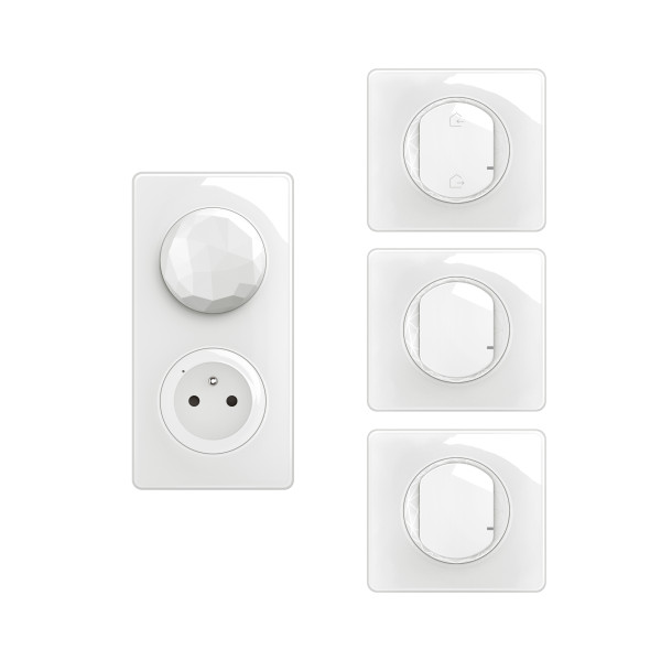 Pack de démarrage Céliane Connecté 4 produits connectés - Blanc