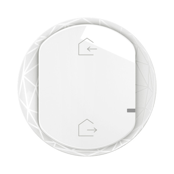 Enjoliveur commande départ/arrivée sans fils céliane with netatmo - blanc
