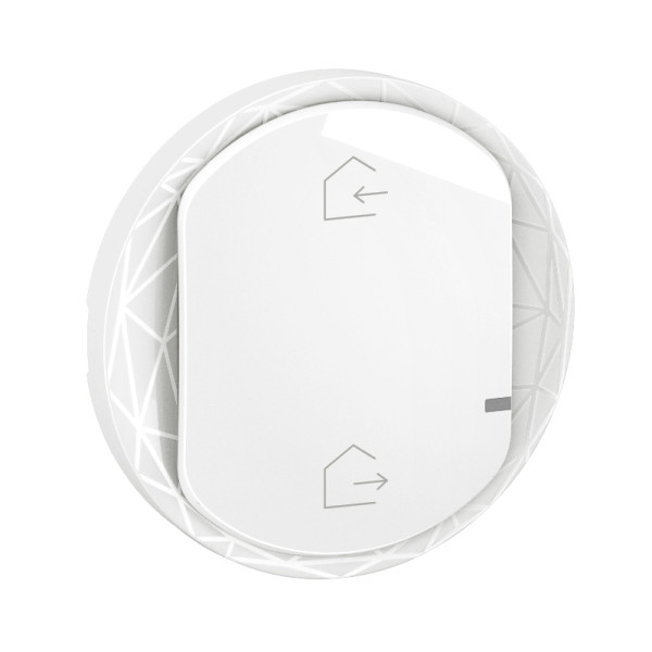 Enjoliveur commande départ/arrivée sans fils céliane with netatmo - blanc