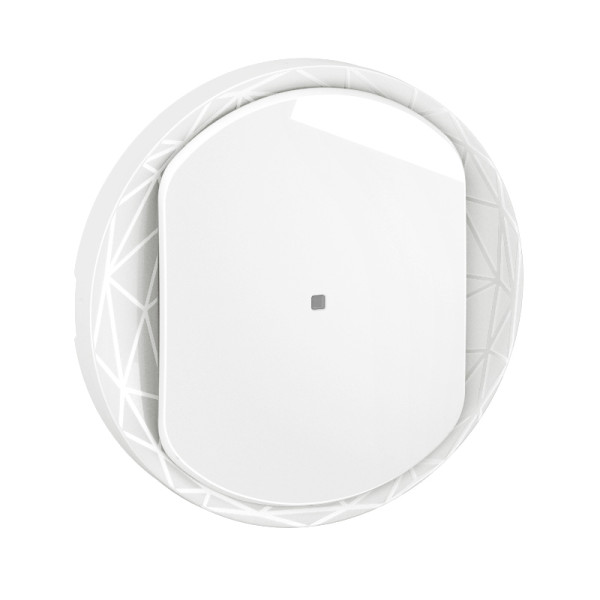 Enjoliveur interrupteur avec neutre céliane with netatmo - blanc