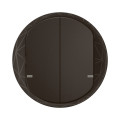 Enjoliveur interrupteur double céliane with netatmo - noir