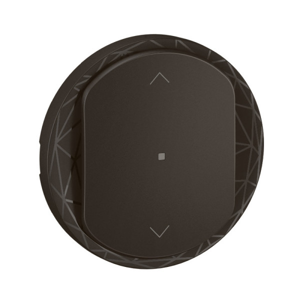 Enjoliveur interrupteur/commande volet roulants céliane with netatmo - noir
