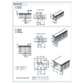 Goulotte gn-a6/4 lf 40x40