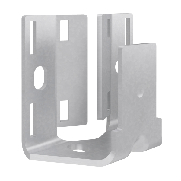 Osisense xm - équerre de montage sur surface verticale ou tuyaux pour zmlp