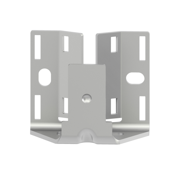 Osisense xm - équerre de montage sur surface verticale ou tuyaux pour zmlp