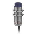 Detecteur inductif cylindriq m18 12 24v dc npn no 3fils non noyable cable 2m
