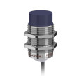 Detecteur inductif cylindriq m30 12 24v dc npn no 3fils non noyable cable 2m